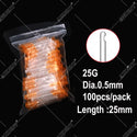 100pcs/Bag Dental Endo Irrigation Needle Tip Dental Root Canal Lateral Irrigation Needle