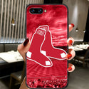 Baseball Red Boston Sox Phone Case Cover Hull For HUAWEI Honor 8 8c 8a 8x 9 9a 9x V10 MATE 10 20 I Lite Pro black Bumper Luxury