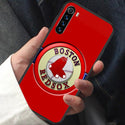 Red Boston Sox Baseball Phone Case For XIAOMI Redmi Note 5 7 8 T 9 6A 7A 8A 9S K 20 30 Pro black Etui Luxury Funda Tpu Shell