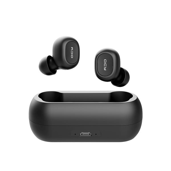 QCY T1C Wirless Bluetooth Headphones Sports Running In-ear Eardphones APP Customization with Pop-up
