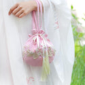 Hanfu Crossbody small handbag accessories women's matching bag with ancient clothes  original one shoulder Vintage cotton