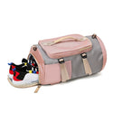 Women's Travel Bag Large Capacity Gym Bag Shoe Position Luggage Storage Handbag Outdoor Waterproof Knapsack Accessories Supplies