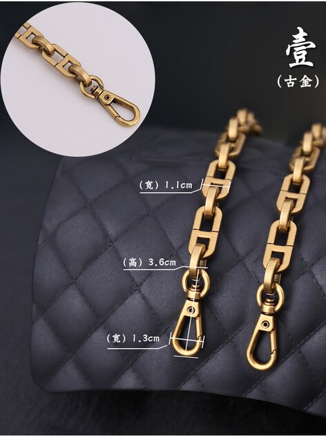 HandBag Parts & Accessories Brand Bucket Women's Bag Strap Obag Cross Body Chains Bolsos Asas Pasek Do Torebki