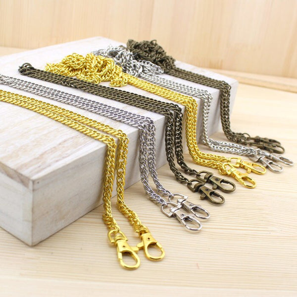 High Quality Metal Purse Chain Women's Handbag Diy Bag Accessories Chain Fashion Bag Strap Chain Metal Purse Frame Chains