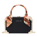 purses and handbags Fashion square box silk scarf accessories women's messenger bag sac a main femme bags for women 2020