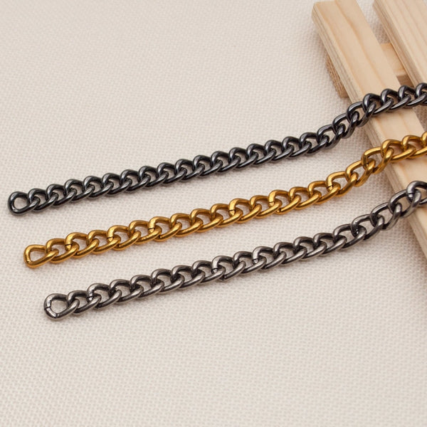 Removable Chain For Bag Accessories Metal Chain Women's Single Shoulder Skew Non-fading Bag Handbag Strap Replacement Handle