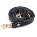 120cm Fashion Adjustable Crossbite Leather Bag With Shoulder Strap Litchi Grain Women's HandBag Long Belt Accessories