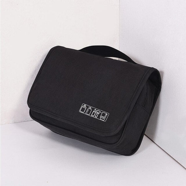 Travel Hanging Wash Cosmetic Bag Men Women's Folding Toiletry Makeup Organizer Waterproof Handbag Suitcase Luggage Accessories