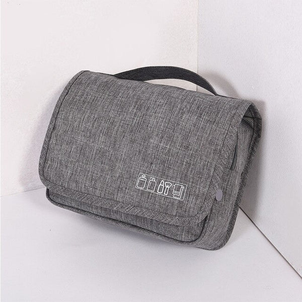 Travel Hanging Wash Cosmetic Bag Men Women's Folding Toiletry Makeup Organizer Waterproof Handbag Suitcase Luggage Accessories