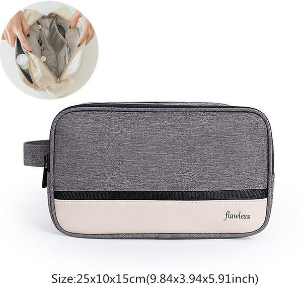 Women's Hanging Cosmetic Storage Bags Portable Make Up Pouchs Larger Capacity Toiletries Handbags Travel Organizer Accessories