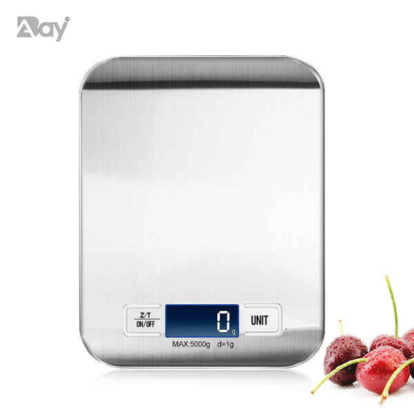 Scale Kitchen Digital Food Scales Weight Electronic with LCD Display Kitchen Accessories Tools for Baking Cooking Gadgets 5/10kg