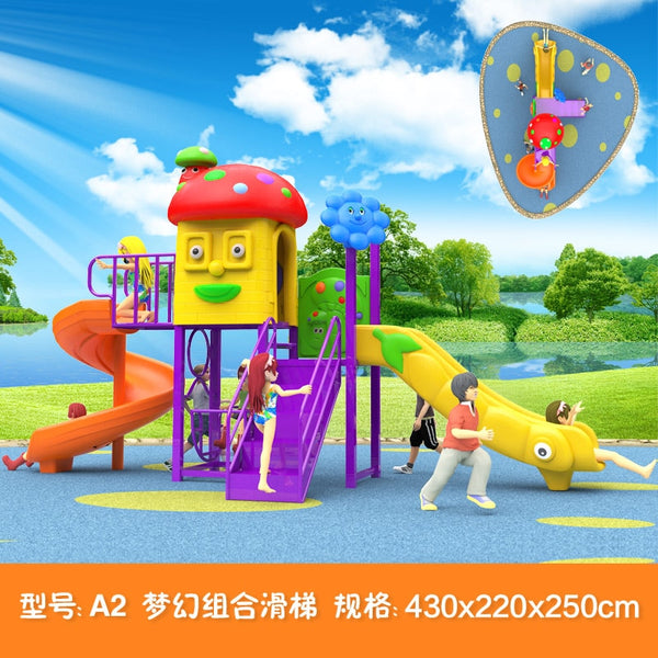 kids toy slide baby outdoor games swing kindergarten sets children's plastic child children playground indoor garden large A2