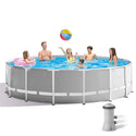 Summer PVC Children's Toy Pool Large Family Round Metal Steel Tube Bracket Swimming Pool Adult Pool Party Multiplayer Water Game