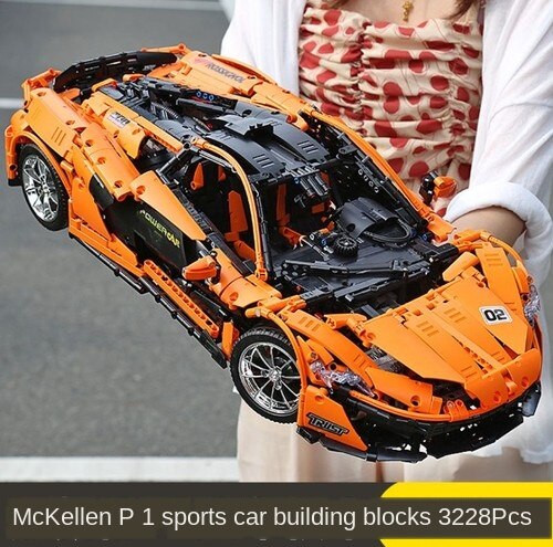 Mechanical Remote Control Sports Car Bull Big G GTR Assembled Toy Car Model Parent-Child Game Improve Children's Intelligence