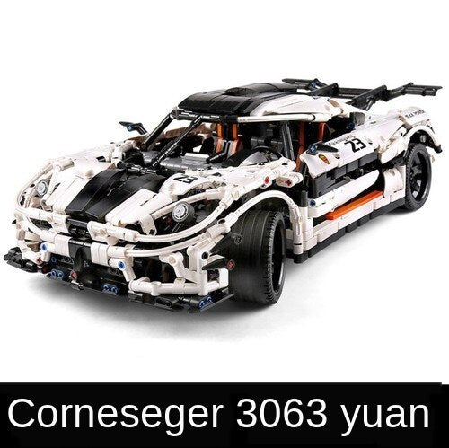 Mechanical Remote Control Sports Car Bull Big G GTR Assembled Toy Car Model Parent-Child Game Improve Children's Intelligence