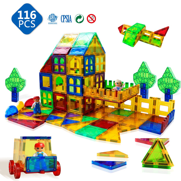 Big Size Magnetic Bricks Building Blocks Set Constructor Games Magnet Designer Magnetic Tiles Educational Toys for Children