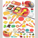 Children Simulation Educational Kitchen Toys Learning Play House Game Set Mini Kitchen Toys Intelligence Juguetes Toys BC50GJJ
