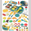 Children Simulation Educational Kitchen Toys Learning Play House Game Set Mini Kitchen Toys Intelligence Juguetes Toys BC50GJJ