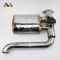 Car Accessories Modified exhaust pipe muffler 304 stainless steel electronic remote control valve exhaust pipe suitable for E46
