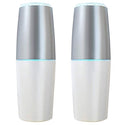 2PCS Portable Air Purifier, Suitable for Removing Bacteria, Eliminating Odors and Keeping the Air Clean US Plug