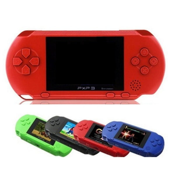 3 Inch 16 Bit PXP3 Slim Station Video Games Player Handheld Game +2pcs Game Card Console built-in 150+ Classic Games New 2016