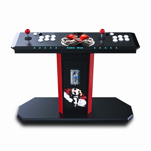 HD video game console Double joystick console with multi games 4018 in 1 board for fighting arcade game machine