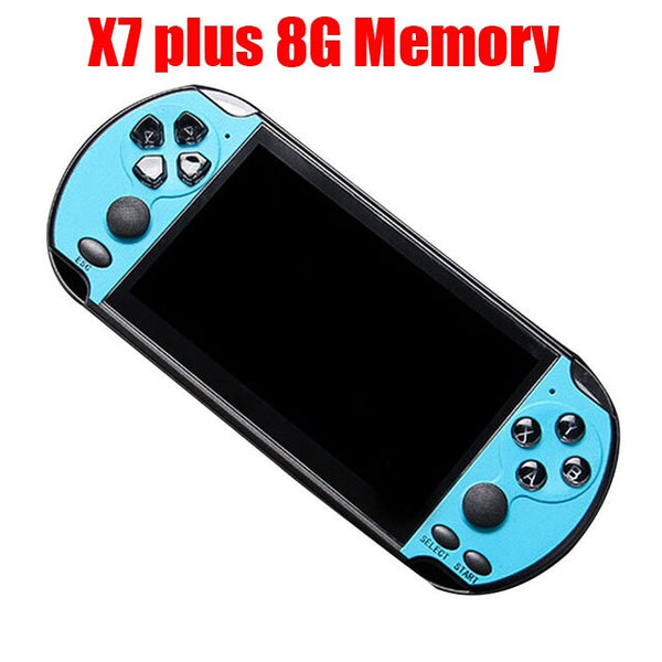 10pcs/lots Free DHL 5.1 inch Handheld retro Game Video Player Game Consoles with Double Rocker Built-in 3000+ Games