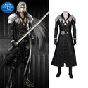 Final Fantasy VII Cosplay Sephiroth Costume Halloween Costume Armor Suit for Men Hot Video Game FF7 Sephiroth Outfit Custom Made