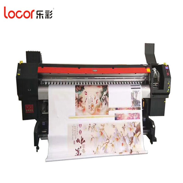 locor Solvent Printing Machine With Double DX5 Original Head /Vinyl .Graphic Paper PP Printing Printer