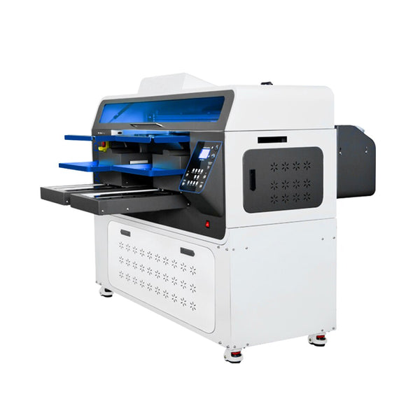 A3+ Flatbed Printer Fast Speed A3+ DTG Printer 2PCS 4720 Printer head  Double Double station t shirt printing machine