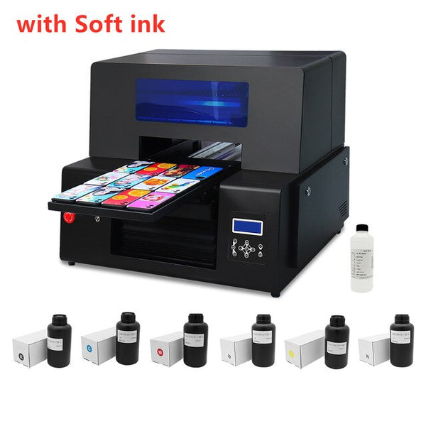 Upgrade A3+ UV Printer with XP600 Print Head UV Flatbed Printer for Phone Case Bottle CD Pen Glasses Acrylic Printing Machine