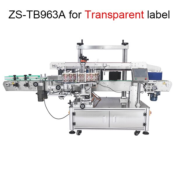 ZONESUN ZS-TB963 Automatic Round Bottles Labeling Stickers Printing Machine Large Rolling Shampoo Bottle Oval Square Bottle Date