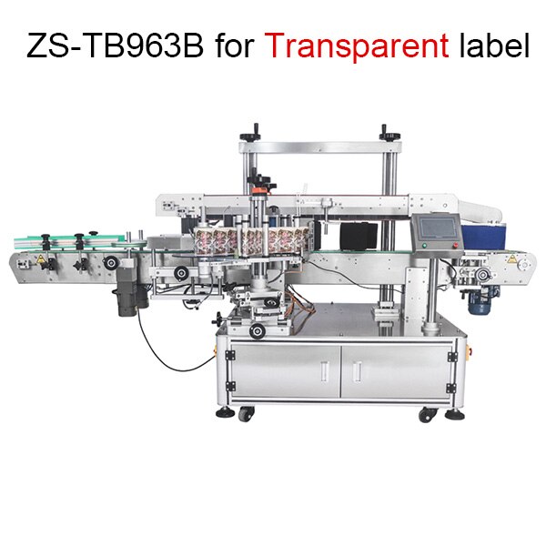 ZONESUN ZS-TB963 Automatic Round Bottles Labeling Stickers Printing Machine Large Rolling Shampoo Bottle Oval Square Bottle Date