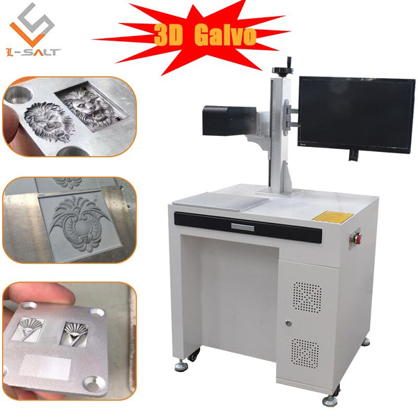 Stainless steel brass engraving machine small label printing machine small fiber laser marking machine