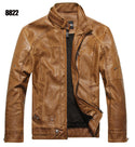 Men's Leather Jackets Brand Motorcycle Leather Jacket Men Fur Jacket Jaqueta De Couro Masculina Mens Leather Coats Jaqueta Couro
