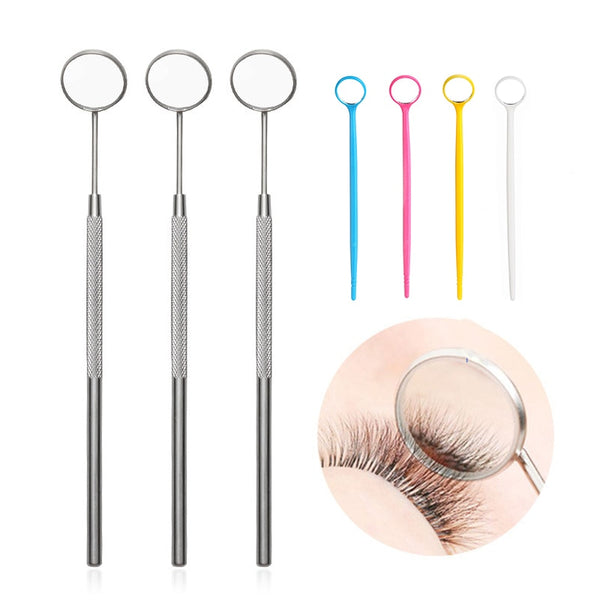 Multifunction Checking Mirror Eyelash Extension Beauty Makeup Tools Dental Mouth Looking Glass Teeth Whitening Clean Oral Tool