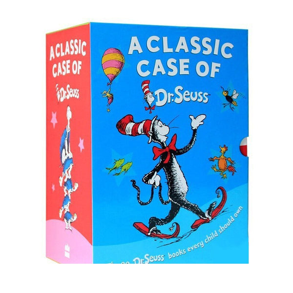 20 Books A Classic Case of Dr. Seuss Series Interesting Story Children's Picture English Books Kids Learning Toys