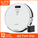 ILIFE V8 Plus Robot Vacuum Cleaner Vacuum Wet Mop Navigation Planned Cleaning large Dustbin Water Tank Schedule disinfection
