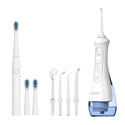 SEAGO USB Rechargeable Water Flosser Oral Irrigator Dental Portable 3 Modes 200ML Tank Water Jet Waterproof IPX7 Home