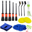 26/17/13/7 Pcs Car Cleaning Brush Detailing Brush Set Dirt Dust Clean Brushes For Car Interior Exterior Leather Air Vents Clean