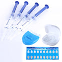 Teeth Whitening 44% Peroxide Dental Bleaching System Gel Kit Bright Teeth Whitener Dental Equipment 10/6/4/3pc with Led Lights