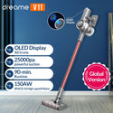 Dreame V11 Handheld Wireless Vacuum Cleaner OLED Display Portable Cordless 25kPa All in one Dust Collector floor Carpet Cleaner