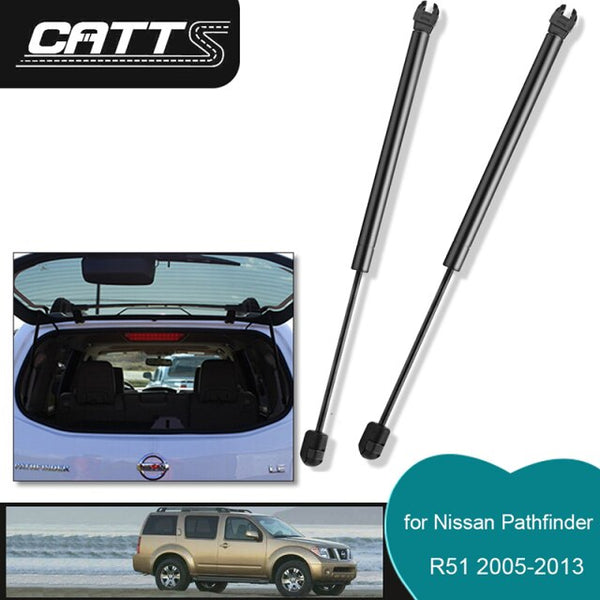 2 PCS Rear Tailgate Lift Supports Hood Gas Spring Shock Struts Rod Car Accessories For Nissan Pathfinder R51 2005-2013