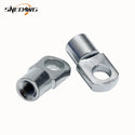 2pcs 6/8mm Female Thread Dia Gas Spring Piston Rod Eyelet Connector 6/8mm Outer Hole Dia. For Cars Trunk and  Furnitures Bed.