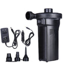 Portable Air Pump Electric Inflatable Compressor For Boat Mattress Pool 12 V 220V Mini Inflator 4500MAH Rechargeable 3 Nozzles