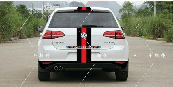 Car Goods Car Stickers Exterior Details Stickers Car Accessories For Volkswagen Golf 4 5 6 7 TSI TCR Polo  Racing Decal