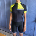 2021 New proTeam Triathlon Cycling Jersey Sweatshirt Short Sleeve Jersey Bodysuit Maillot Gel Set Women's Jumpsuit Summer Full