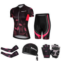 Cycling Jersey Set ProTeam Cycling Clothing Breathable Bicycle Clothes Quick Dry MTB Bike Jersey Kits Roupa De Ciclismo Feminina