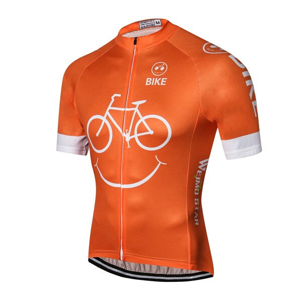 Red Cycling jersey Men's Bike jerseys Mountain road Tops summer ProTeam MTB Shirts Short sleeve Maillot  Ropa Ciclismo Racing