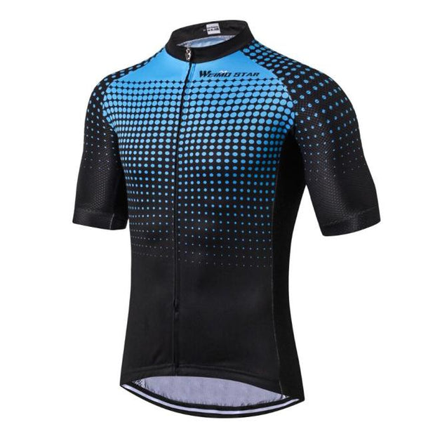 Weimostar Men Cycling Jersey Half Sleeve ProTeam Maillot Ciclismo Ropa mtb Bike Jersey Cycling Clothing Green Red Blue 3-Colors